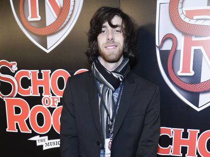 Joey Gaydos Jr. en el estreno del musical 'School Of Rock' en Broadway en 2015.