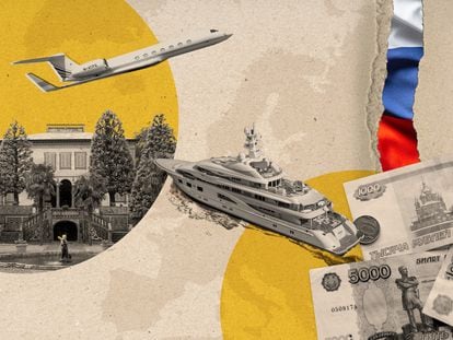 Los intereses en Europa de los oligarcas rusos sancionados: aviones, mansiones y empresas secretas