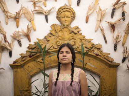 Retrato de Aida Mulato Salinas, victima de abuso sexual, Colonia Roma CDMX