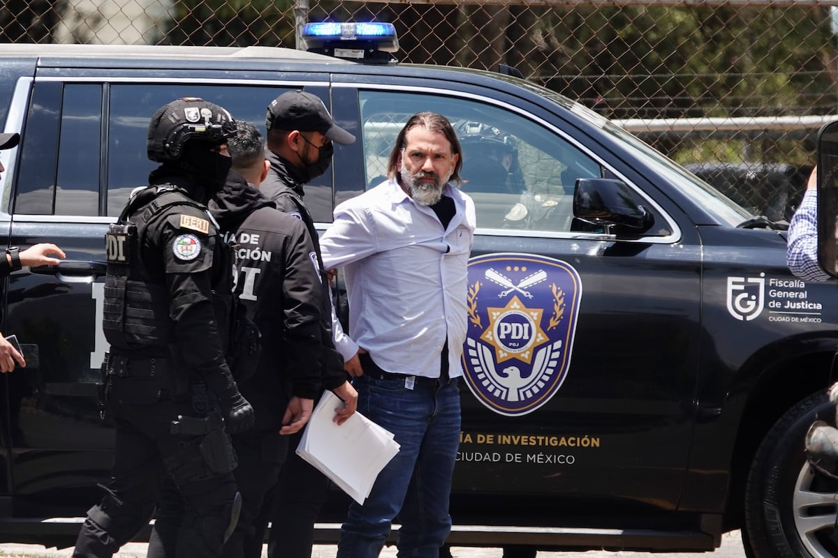 Christian Von Roehrich ingresa al Reclusorio Norte de la Ciudad de México tras cuatro meses prófugo