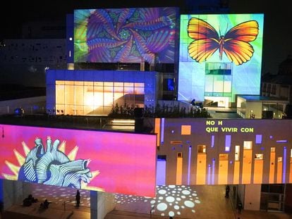 Evento inaugural del Centro Nacional de las Artes, en Bogotá, el 21 de marzo de 2023.