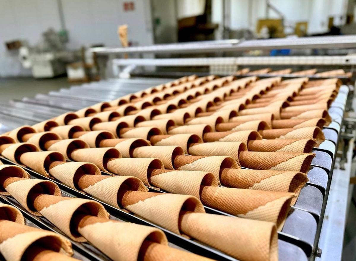 Les cornets de glace « made in Cantabria » consommés dans le monde entier |  Gastronomie : Recettes, restaurants et boissons