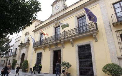 Fachada del Ayuntamiento de Jerez de la Frontera