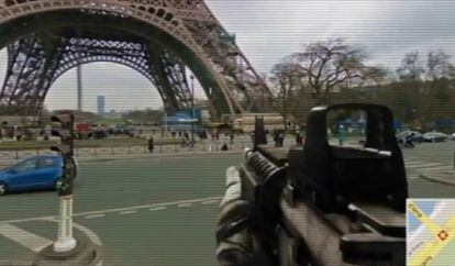 Una agencia de publicidad ha incorporado rifles en el callejero de Street View.