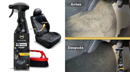 Productos para limpiar el interior del coche