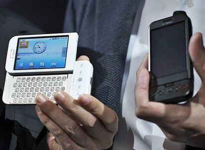 El HTC Dream estará disponible en varios colores y contará con el sistema operativo Android de Google