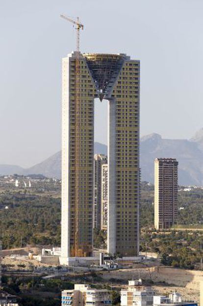 El rascacielo InTempo de Benidorm. 