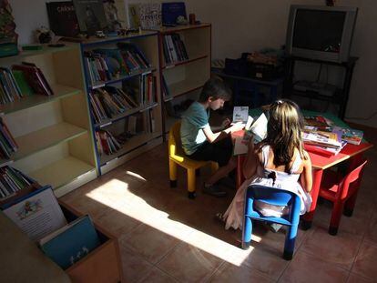 Reapertura del colegio rural Los Sauces en Puente de Vadillos (Cuenca).