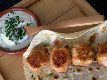 En una tortilla de trigo o maíz también están muy buenas