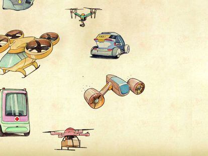 Los drones se disponen a asaltar los cielos
