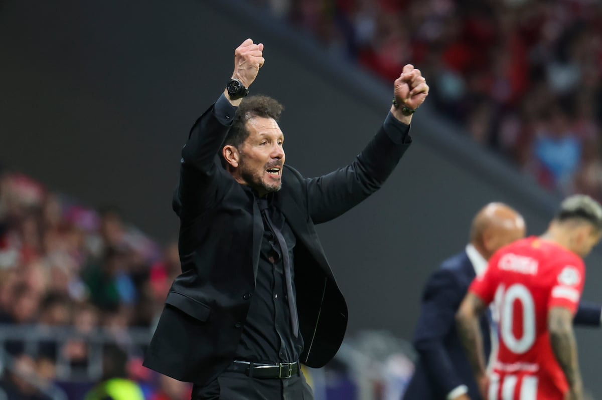 Simeone: “Estamos descendidos” |  Fútbol |  Deportado