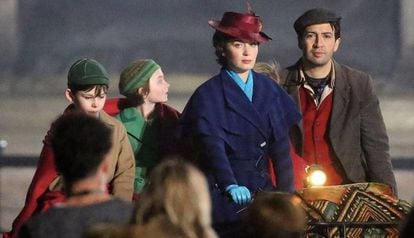 Emily Blunt y Lin-Manuel Miranda, en 'El regreso de Mary Poppins'.