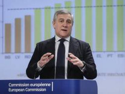 En la imagen, el vicepresidente de la Comisión Europea (CE) y comisario europeo de Industria, Antonio Tajani. EFE/Archivo
