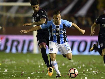 Arthur, en la final de la Libertadores de 2017. 