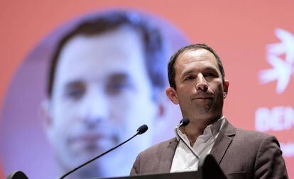 Benoît Hamon, esta semana en Bruselas. 