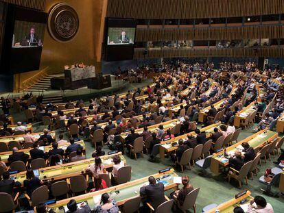 Plenario de la Asamblea General de las Naciones Unidas