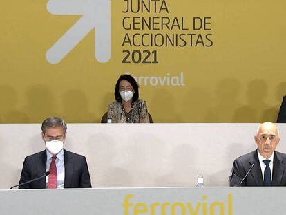 Junta de accionistas de Ferrovial de 2021.