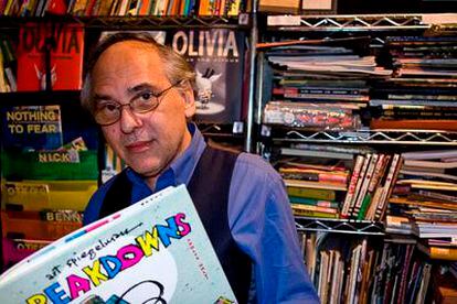 El dibujante de cómics Art Spiegelman, en su estudio de Nueva York (Estados Unidos).