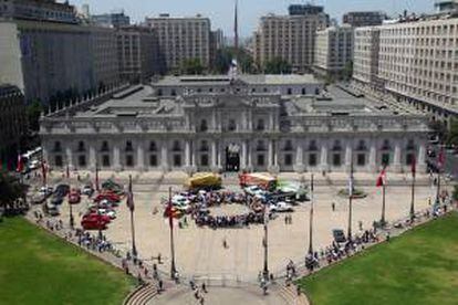 Vista general del Palacio de La Moneda en Santiago de Chile. EFE/Archivo