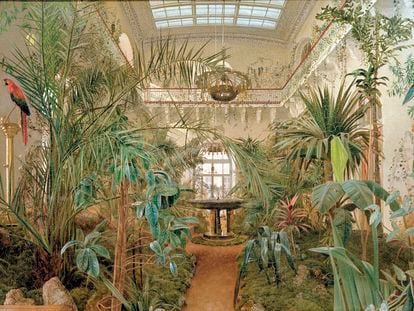 ‘El jardín de invierno en el Palacio de Invierno en San Petersburgo’, de Mikhail Ivanovich Antonov.