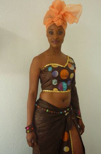 La cantante senegalesa Khady Seck.