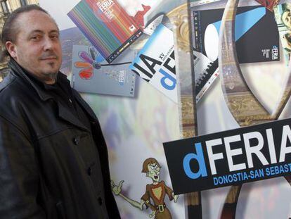 Mikel Berezibar, autor del cartel de la actual edición de dFeria.
