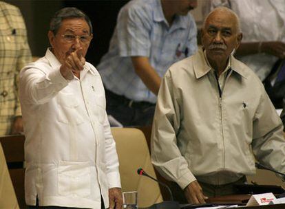 El presidente de Cuba, durante la segunda y última reunión del Parlamento en 2008.