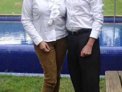 Albert Solà Jiménez y Ingrid Sartiau.