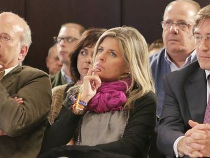 Ana Hermoso, en un acto de su partido en 2014.