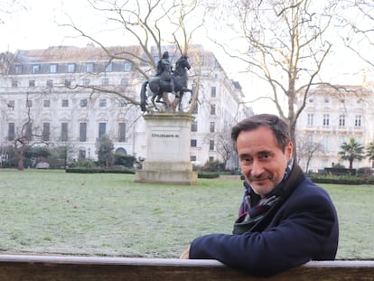 El ex director de Chatham House, Robin Niblett, este lunes en Londres