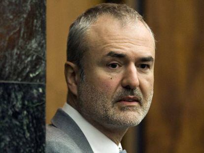 El fundador de Gawker Media, Nick Denton, en la corte de Los &Aacute;ngeles. 