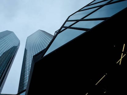 Edificio de Deutsche Bank en Fráncfort.