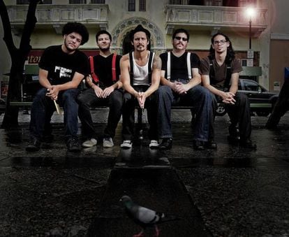La banda puertorriqueña Perros de Pavlov.