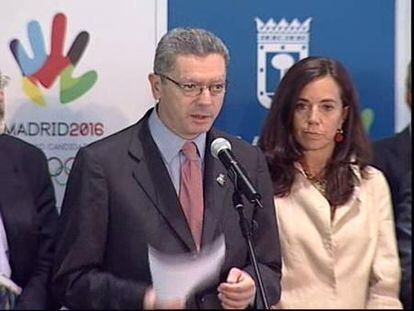 Gallardón: "Madrid sale reforzada tras el informe"