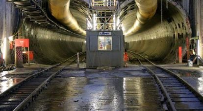 Proyecto Crossrail en Londres en el que participa Ferrovial.