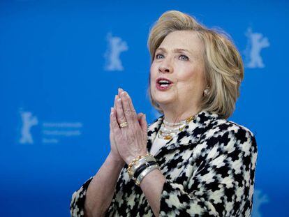 Hillary Clinton, este martes en el Festival de Berlín. En vídeo, el trailer de su serie documental.