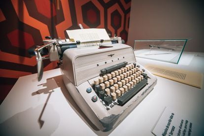 Adler typewriter used by Jack Torrance (Jack Nicholson) in 'The Shining'.