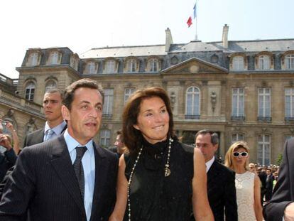 Nicolas Sarkozy y su exmujer, Cecilia, en una imagen de 2006.