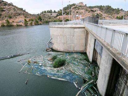 Contaminaci&oacute;n en el pantano de Riba-roja.