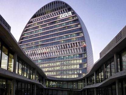 Sede de BBVA, en Madrid