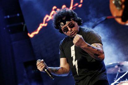 Calamaro, este año en un concierto en Madrid.