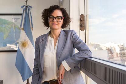 Cecilia Todesca, Secretaria de Relaciones Económicas Internacionales, durante una entrevista en Buenos Aires, Argentina, en mayo de 2022.