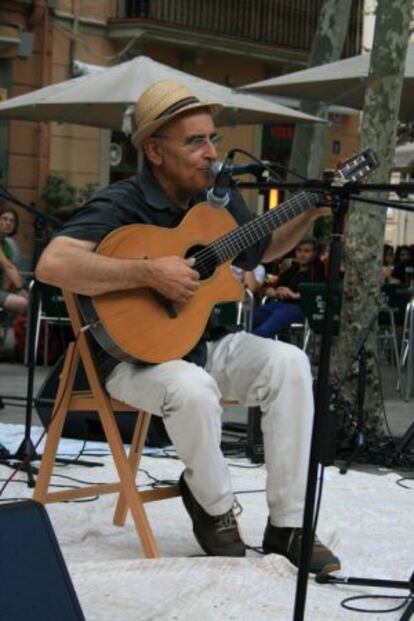 El cantante Marià Albero en una imagen cedida por Tradicionarius.