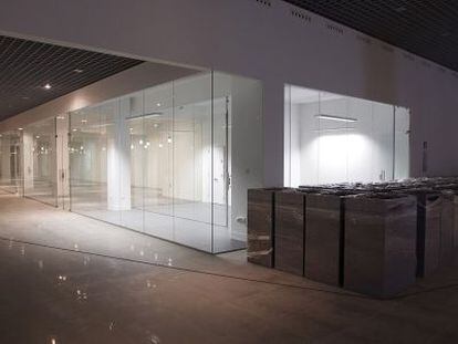 Interior del museo de las gemas de Málaga