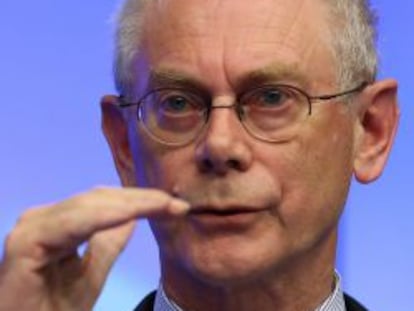 El presidente del Consejo Europeo, Herman Van Rompuy.