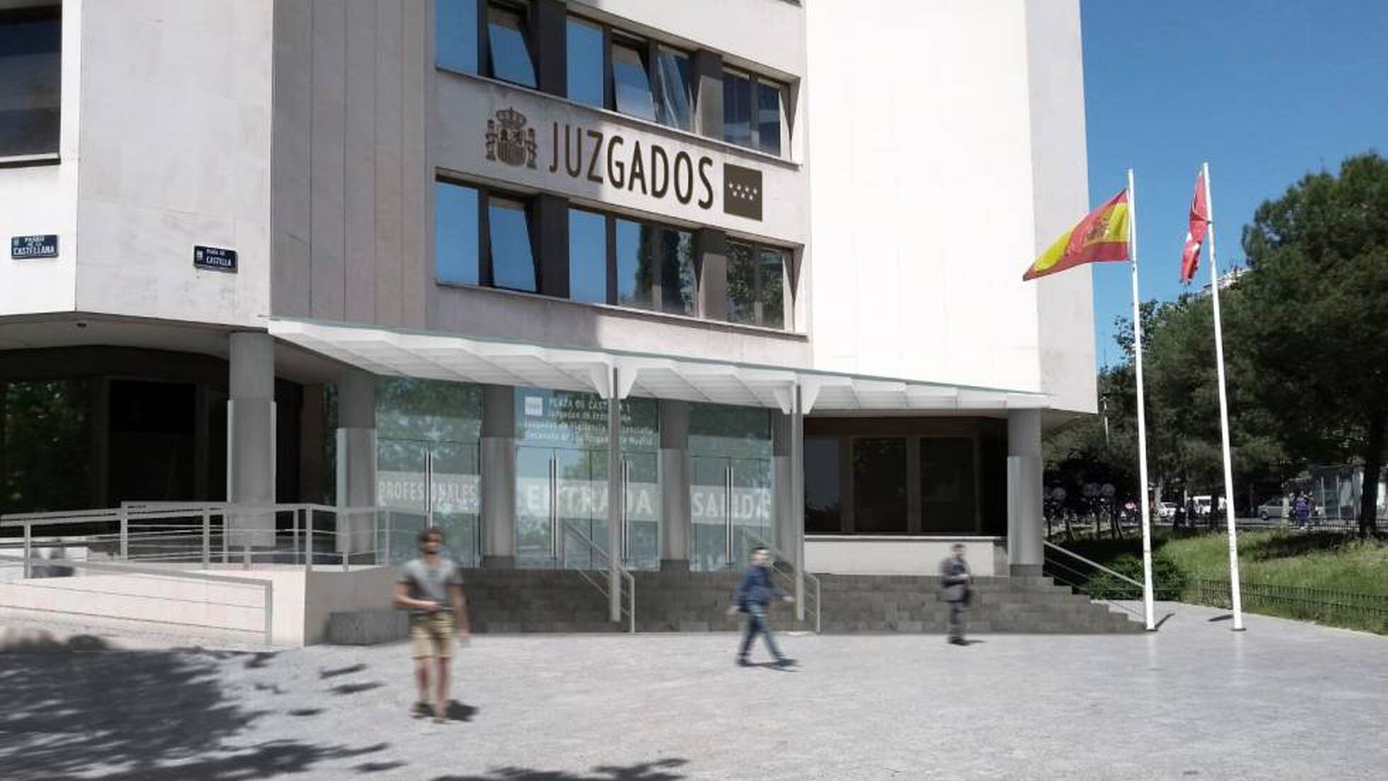 Medicina maletero ladrar La reforma de los juzgados de la plaza de Castilla costará 3,3 millones de  euros | Madrid | EL PAÍS