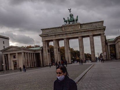 Puerta de Brandenburgo, en Berlín.