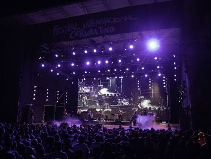 La banda mexicana Paté de Fuá durante el Festival Cervantino en Guanajuato (México), en octubre de 2022.