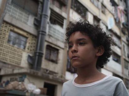 Un fotograma de la película venezolana 'Pelo malo'.