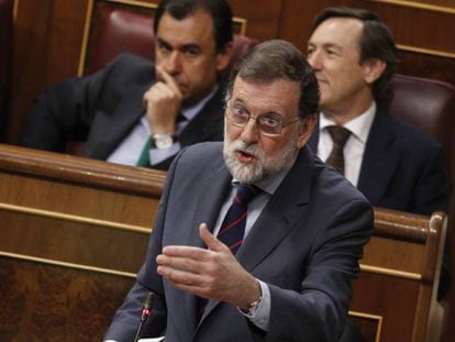 Mariano Rajoy, al Congrés dels Diputats.